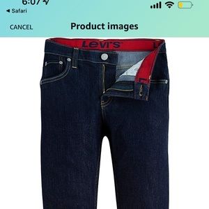Boys Levi’s